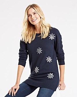 Snowflake Christmas Jumper