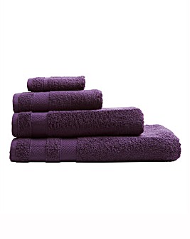 Egyptian Cotton Towel Range Plum