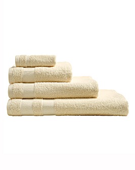 Egyptian Cotton Towel Range Cream