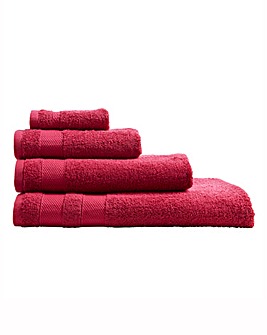 Egyptian Cotton Towel Range Raspberry