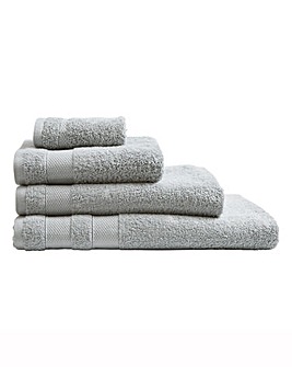 Egyptian Cotton Towel Range Silver