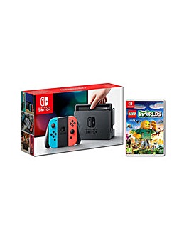 Nintendo Switch Neon Inc Lego Worlds