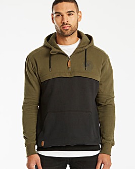 Fenchurch Roman Zip Neck Sweat Reg
