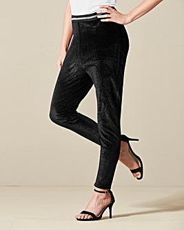 Glitter Stretch Jersey Leggings