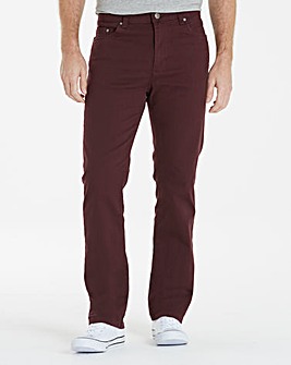UNION BLUES Wine Gaberdine Jeans 31in