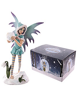 Fantasy Snow Fairy with Snowdrop