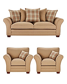 Argyle Three Seater Sofa plus Two Chairs