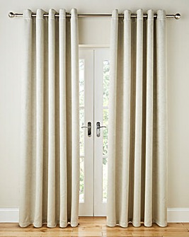 Vogue Woven Blackout Eyelet Curtains