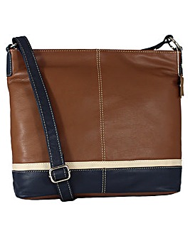 Blousey Brown  Leather Shoulderbag