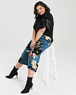 Simply Be Oriental Print Culotte