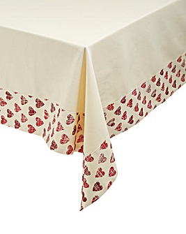 Amour Reversible Table Cloth