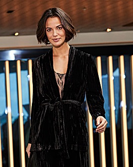 VELOUR BLAZER