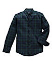 Label J Checked Shirt Long