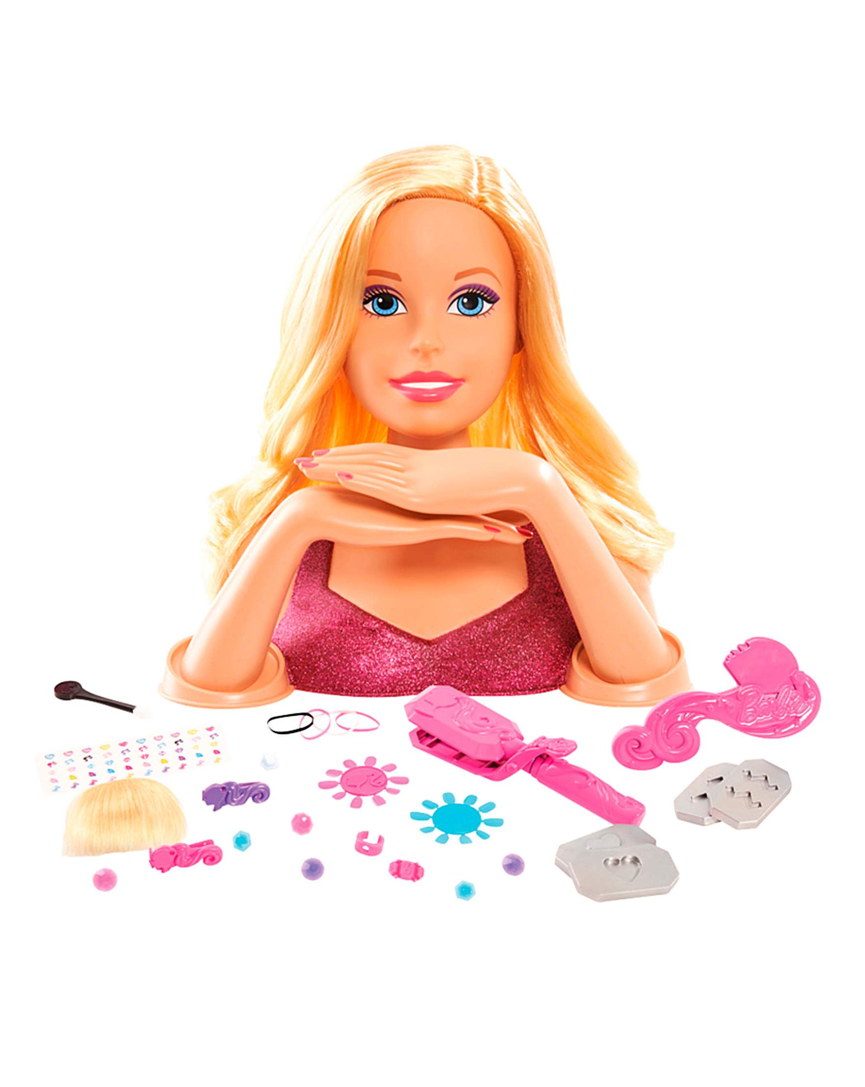 barbie head for makeup and hair