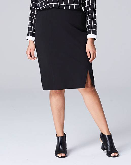 Smart Tailored Pencil Skirt | Simply Be