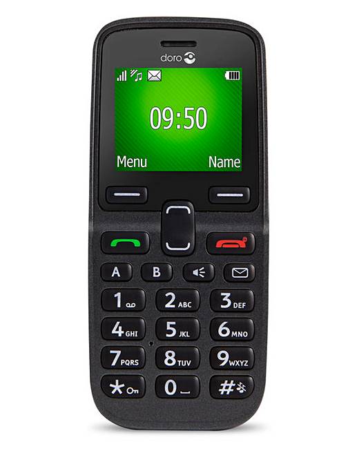 Doro 5030 Easy Mobile Phone Graphite | J D Williams