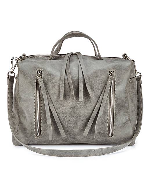 Grey Bowler Bag Simply Be