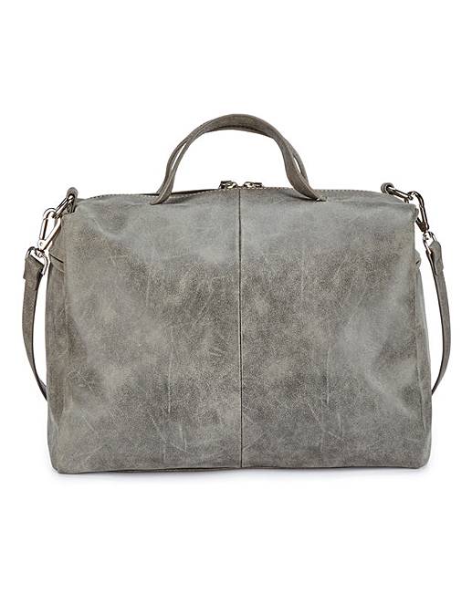 Grey Bowler Bag Simply Be