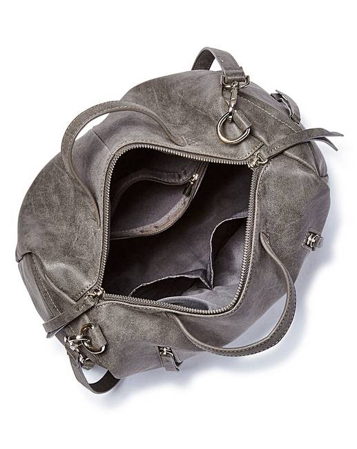 Grey Bowler Bag Simply Be
