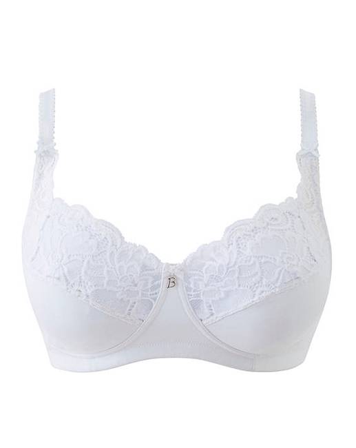 Bestform Cocoon Non Wired White Bra | Oxendales