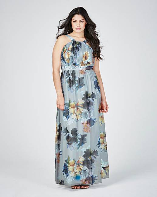 Little Mistress Printed Maxi Dress | Fashion World