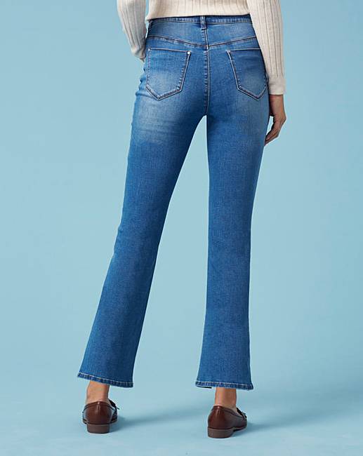 Lily Cropped Bootcut Jeans | Marisota