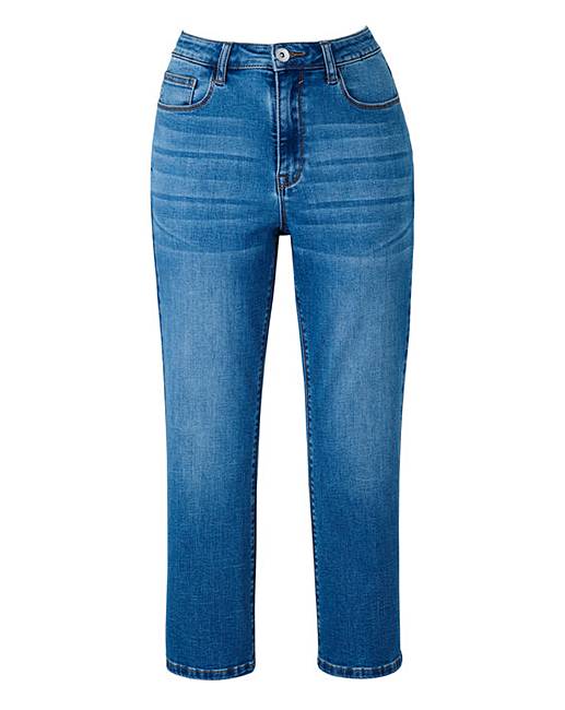 Lily Cropped Bootcut Jeans | Marisota
