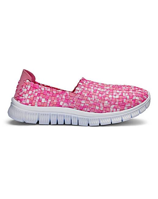 Cushion Walk Slip On Shoes E Fit | Oxendales