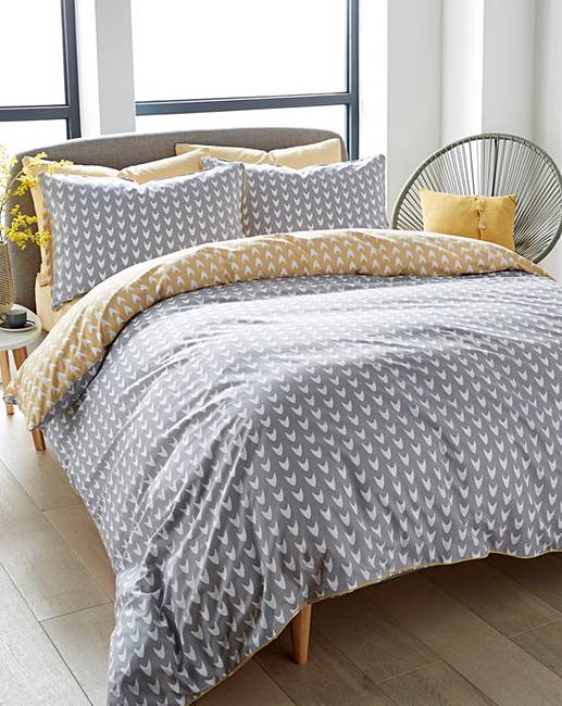 Appletree Yellow Dari Duvet Set J D Williams