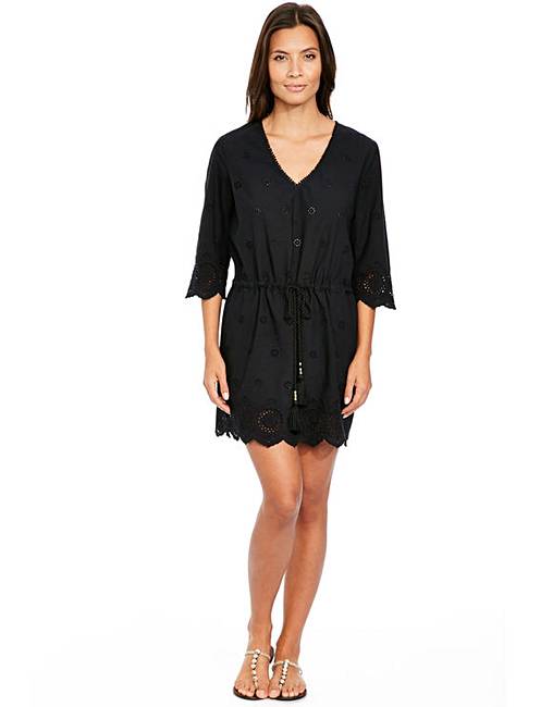 Cotton Beach Kaftan Simply Be