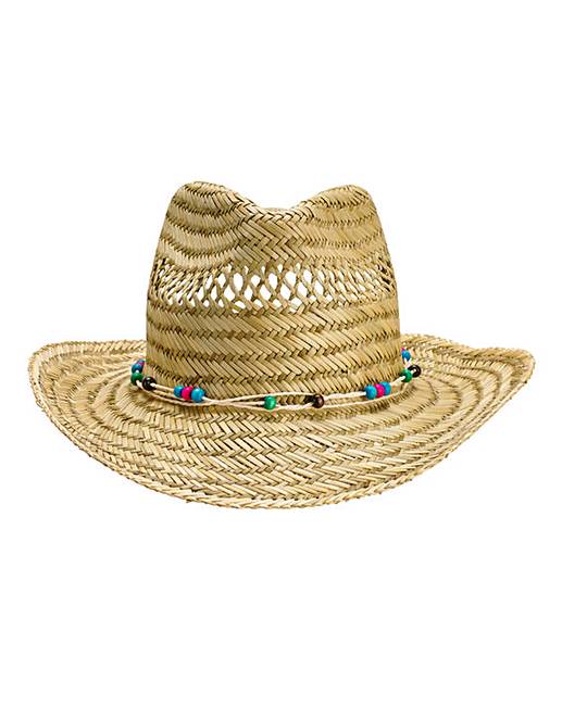 Western Style Straw Hat | Fifty Plus