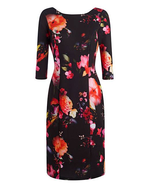 Lorraine Kelly Floral Print Dress | J D Williams