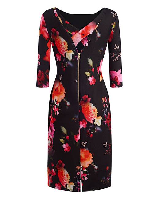 Lorraine Kelly Floral Print Dress | J D Williams