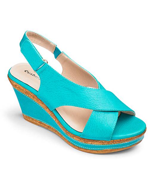 Cushion Walk Wedge Sandals EEE Fit | J D Williams