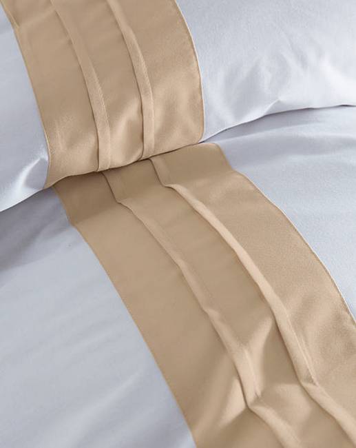Grace Oxford Trim Duvet Cover Set J D Williams