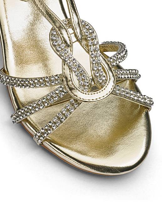 silver sandals eee fit