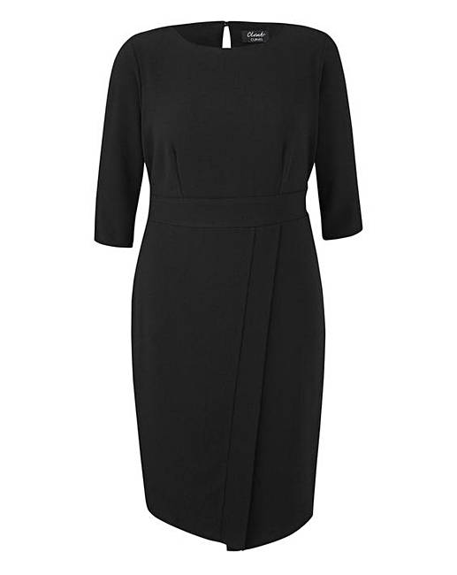 CLOSET WRAP FRONT DRESS | Fashion World