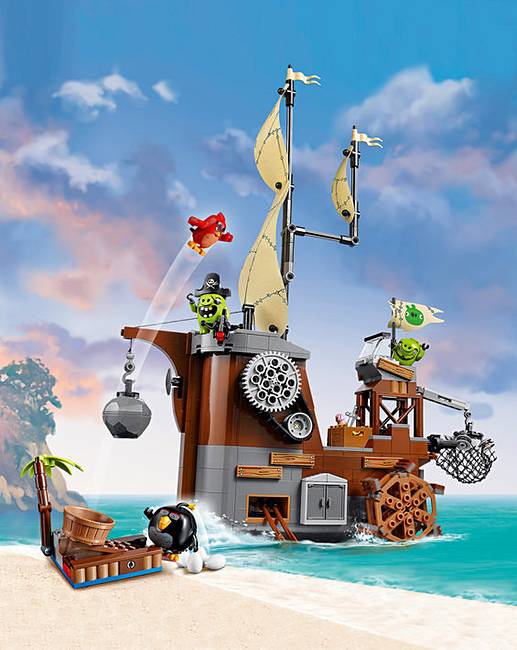 LEGO Angry Birds Piggy Pirate Ship | Fashion World