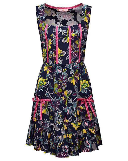 Joe Browns Midnight Floral Dress | Simply Be