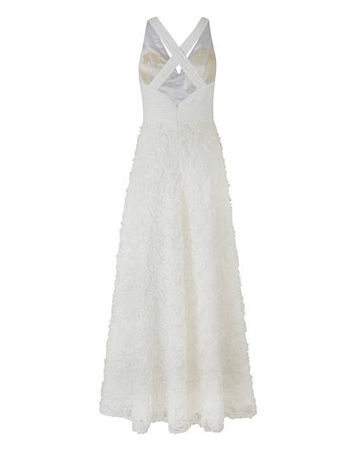 Gina Bacconi Chiffon Wedding Dress | J D Williams