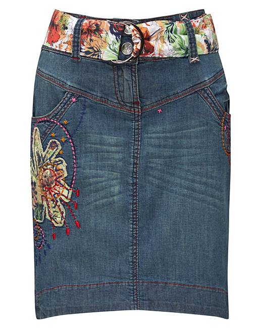 Joe Browns Mexicana Denim Skirt | Marisota