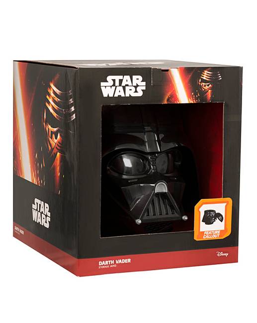 LEGO Star Wars Darth Vader Storage Head | Fifty Plus