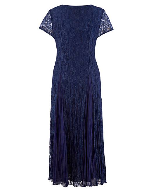 Together Applique Trim Lace Maxi Dress | Fifty Plus