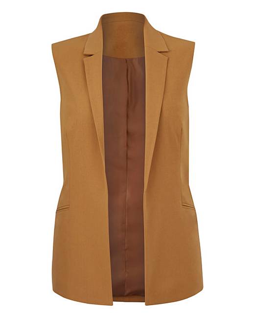 Sleeveless Tailored Jacket | Simply Be