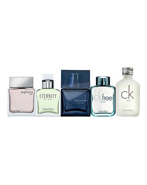 Calvin Klein Mens Mini Fragrance Set | Jacamo