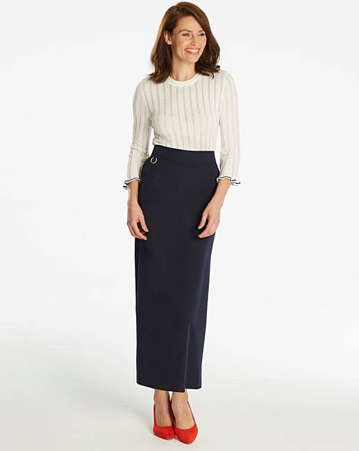 long maxi pencil skirt