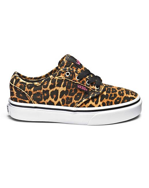 Vans Atwood Canvas Shoes Cheetah | Fashion World