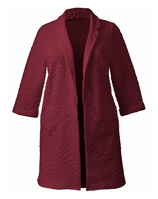 Simply Be Quilted Boyfriend Jacket Simply Be