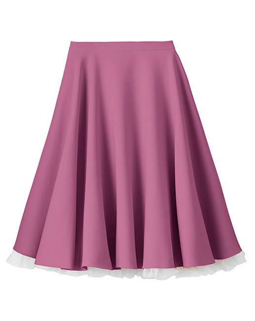 Sprinkle of Glitter Netted Skirt | Simply Be