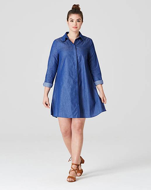 Alice & You By Glamorous Shirt Dress | Simply Be